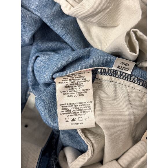 Imogene Willie Jeans 35 Womens Kate Fit Retro Military Denim Trouser - Picture 7 of 8